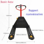 Electric Pallet Jack Supplier - 1.5-3ton Manual Motorized
