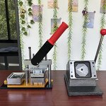 Manual Magnetic Machine Supplier - Square Fridge Magnet Kit