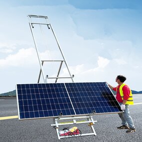 Solar Panel Ladder Manufacturer - Wendy 20M Installation Lift