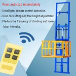 Hydraulic Electric Elevator Supplier - Wendy 2-10m 500kg