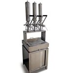 Churros Machine with Fryer Manufacturer - with GAS Fryer