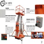 Aluminum Scaffolding Supplier - 6-14 M Mobile Lifting 200kg