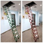 Remote Control Attic Ladder Supplier - W with Hatch Door