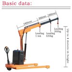 Electric Lifting Crane Supplier - 1-2 Tons Mobile Hydraulic