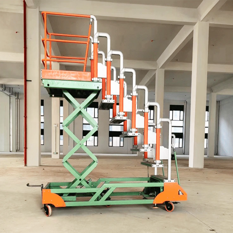 Electric Scissor Lift Ladder Manufacturer - Wendy Semi Automatic