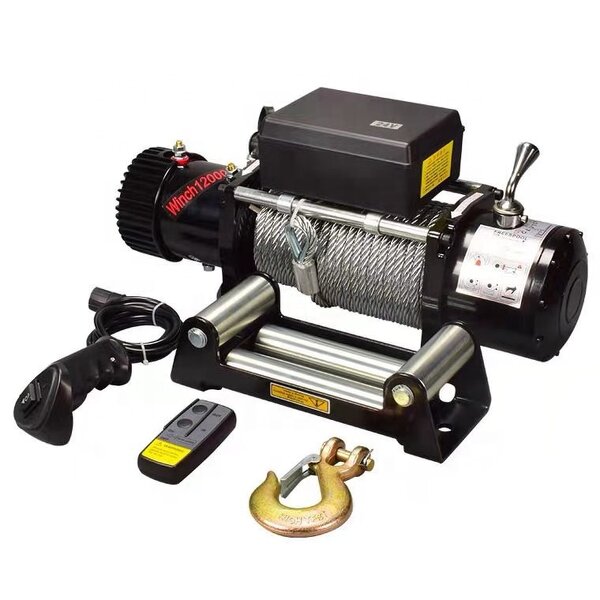 Electric Winch Supplier - 12 Volts 4x4 Winch for Pulling