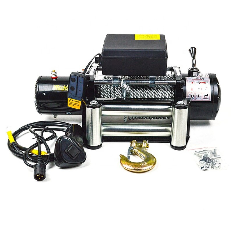 Electric Winch Manufacturer - 12000lbs 12v 5ton Cable Pulling