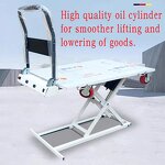 Electric Hydraulic Lift Table Supplier - Y 4-Wheel with Motor