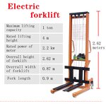 Electric Stacker Supplier - Manual Hydraulic Electric Small