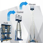 Hydraulic Lift Platform Supplier - Electric Aluminum 6m 8m