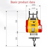 Construction Hoist Supplier - Wendy 400kg Remove Conmtrol