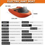 Electric Go Karts Supplier - 220V 3500W Jet Ski Boat