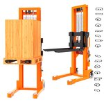 Electric Forklift Stacker Supplier - 1T 1.6m Plug-in AC