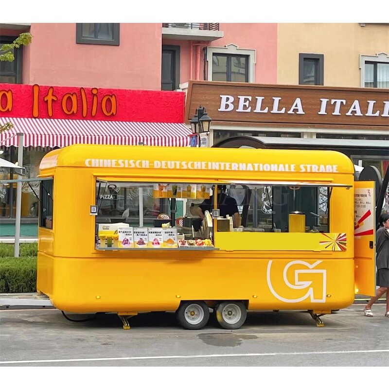 Food Truck Supplier - New Mobile Galvanized Steel Vending
