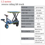 Rechargeable Electric Truck Supplier - Hydraulic Lifting