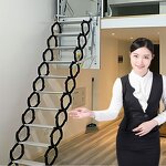 Attic Ladder Manufacturer - Wendy 2.6M Durable Multifunctional