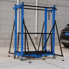 Electric Scaffold Lift Supplier - Remote Control 500kg Platform