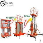 Aluminum Scaffolding Supplier - 6-14 M Mobile Lifting 200kg