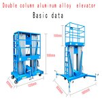 Aerial Working Platform Manufacturer - MIDE 4-10M 150kg One