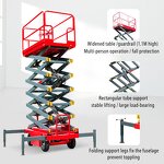 Mobile Scissor Lift Manufacturer - Wendy SJY0.5-8 Hydraulic