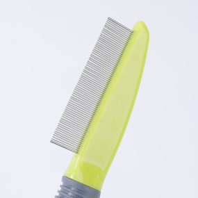 Wholesale Eco-Friendly Smooth Non-Damaging Plastic Pet Comb Set Three Knot-Opening Massage Grooming Comb for Dog Shedding