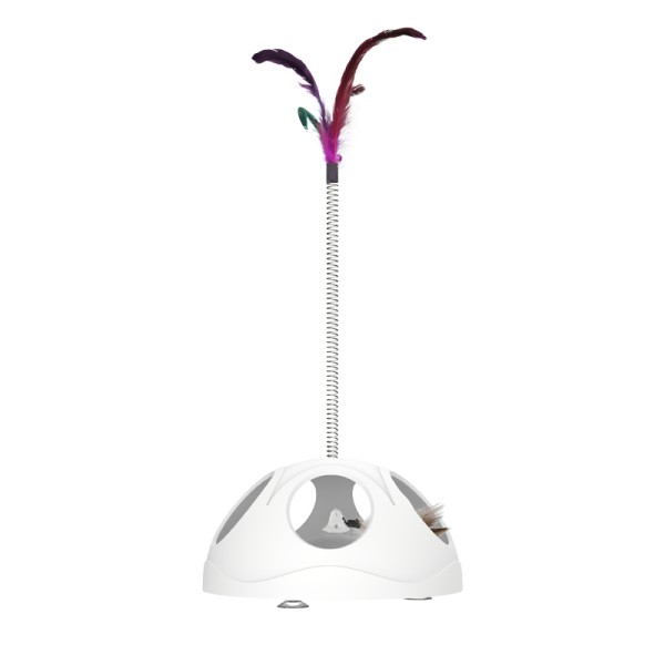 Eco-Friendly Elastic Cat Play Boredom Relief Suction Cup Pet Toys Plastic for Entertainment