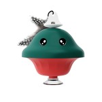 Durable Eco-Friendly Shrink Cord with Built-In Suction Cups Retractable Motion Pet Toys for Cats Made of Plastic