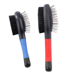 Double-Sided Plastic Cat/Dog Comb Eco-Friendly Daily Pet Necessity for Beauty Knot Removal Floating Hair Bath Massage