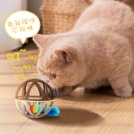 Interactive Plastic Sound Toys Cage for Cat and Mouse New Pet Supplies for Cat Teaser Entertainment