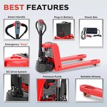 Electric Pallet Jack Supplier - YC Full Electric 4400 Lb