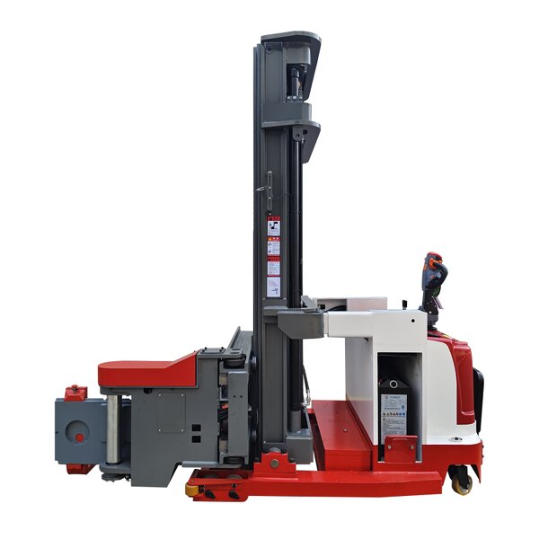 3-Way Electric Standing Forklift Supplier - Efficient 1T VNA