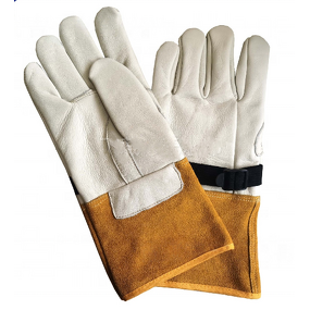 Cowhide Firefighter Gloves Supplier - Heavy-Duty Unlined Split