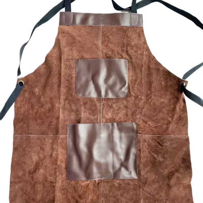 Welding Protective Apron Supplier - High-Temperature Cow Leather
