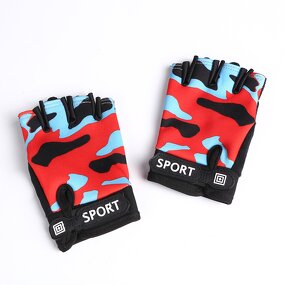 Cycling Gloves Supplier - Children's Half-Finger Silicone