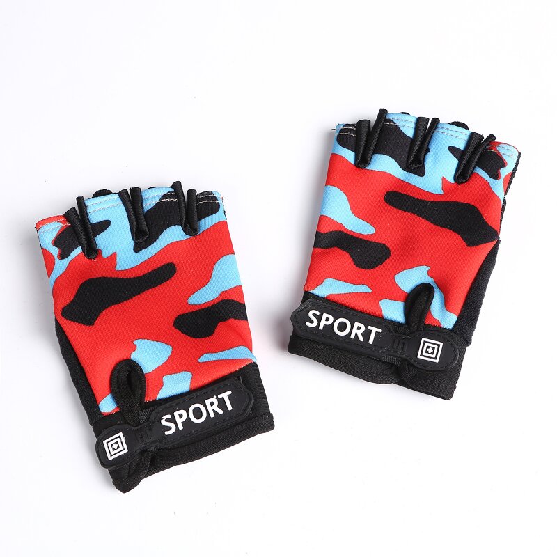 Cycling Gloves Supplier - Children's Half-Finger Silicone