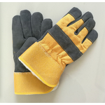 Split Leather Gloves Supplier - Double Palm Extra Protection