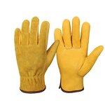 Cowhide Outdoor Gloves Supplier - Customized Heat-Resistant