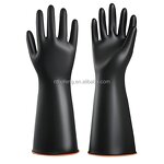 Chemical-resistant Gloves Supplier - Long 35-55cm Black