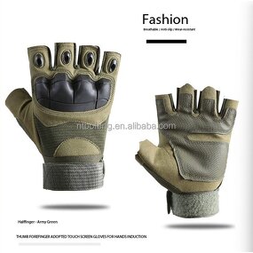 Half-Finger Safety Gloves Supplier - In Stock Custom Logo