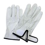 Leather Work Gloves Supplier - Genuine Goatskin for Drivers