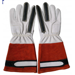 Goatskin Leather Gloves Manufacturer - Customizable Logo Anti-Heat