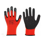Work Safety Gloves Supplier - Hot Selling Polyester Latex