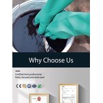 Acid Resistant Gloves Manufacturer - Nitrile Rubber Oil-Resistant