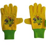 Children Gardening Gloves Supplier - Custom-made Yellow Green