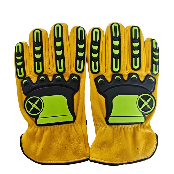 Cowhide Leather Gloves Manufacturer - Indestructible for Drilling
