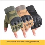 Half-Finger Safety Gloves Supplier - In Stock Custom Logo