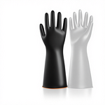 Chemical-resistant Gloves Supplier - Long 35-55cm Black