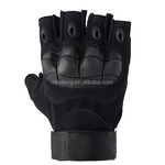 Tactical Gloves Supplier - New Half-Finger Polyester Outdoor