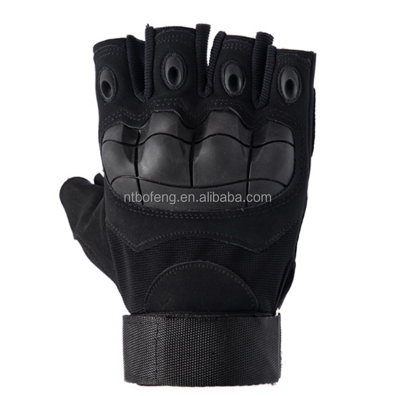 Tactical Gloves Supplier - New Half-Finger Polyester Outdoor