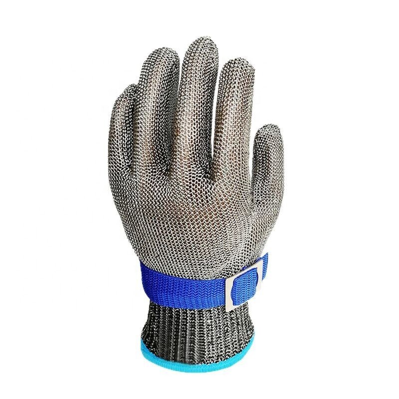 Steel Wire Gloves Supplier - 9-Level Cut-Resistant for Fish